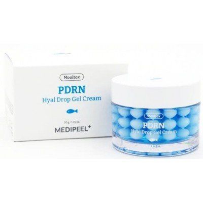 Капсульний ліфтинг гель-крем для обличчя з PDRN Medi-Peel Mooltox Pdrn Hyal Drop Gel Cream MediPeel-003 фото